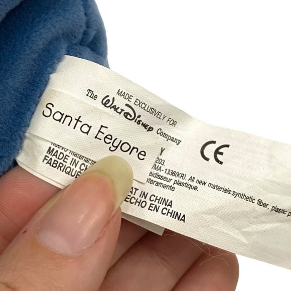 Disney Santa Eeyore Holiday Bag of Joy Mini Bean Bag Plush 8” - Picture 8 of 9